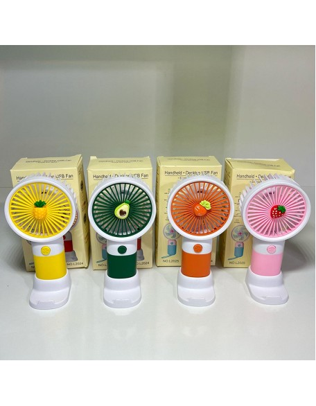Şarjlı El Fanı Vantilatör – 3 Kademeli Taşınabilir Mini Fan