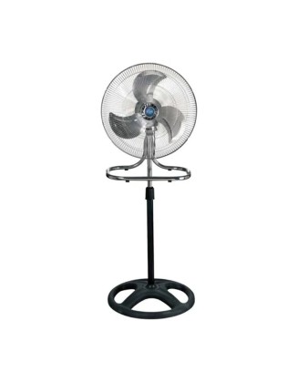 Rubenis RBS-20PLUS 18” Sanayi Tipi Vantilatör – 3 Kademeli, Metal Gövdeli, 90W Güç